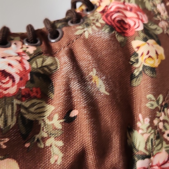 Dr. Martens 11821 Floral Lace-up Combat boots (w size 6) - Picture 7 of 14